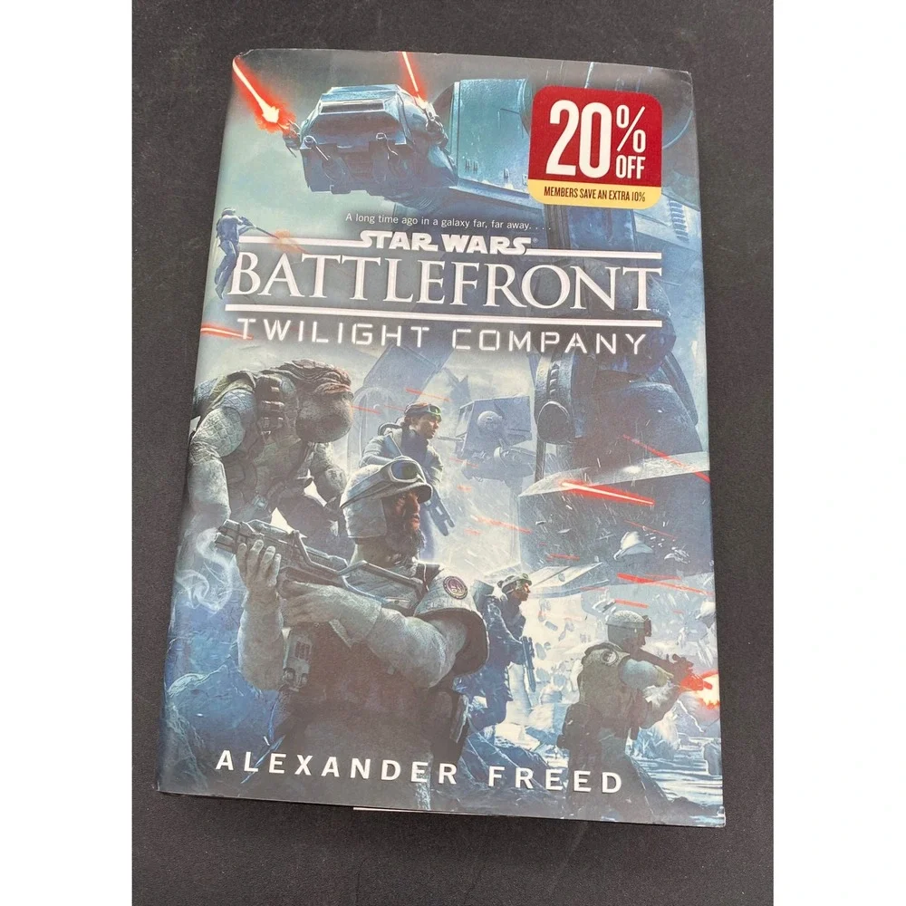 Star Wars Battlefront Twilight Company Hardcover Book & Zak Designs Heart Glass‎